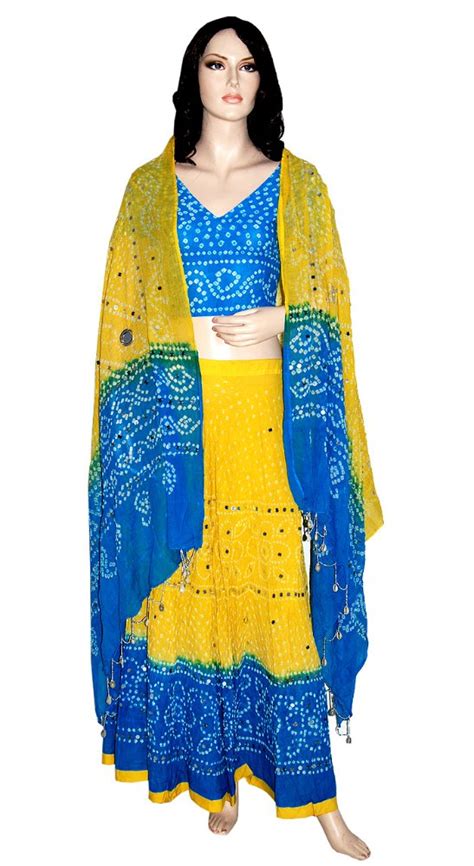 JaipurOnlineShop Multicolor Rajasthani Ghagra Choli, Age: Adults, | ID ...