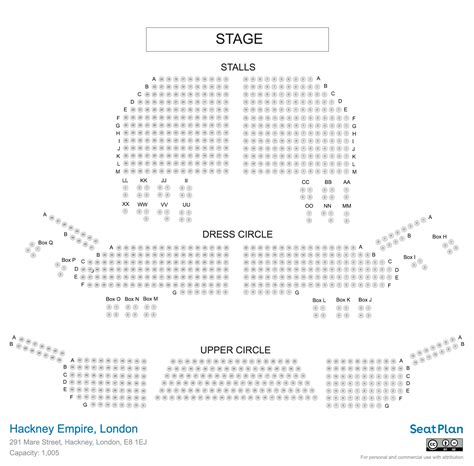 Hackney Empire London Seating Plan & Seat View Photos | SeatPlan