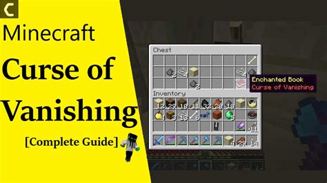 Curse of Vanishing in Minecraft - Complete Guide - Updated 2021