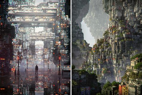 Overpopulated: The Dystopian Cities And Futuristic Landscapes By ...