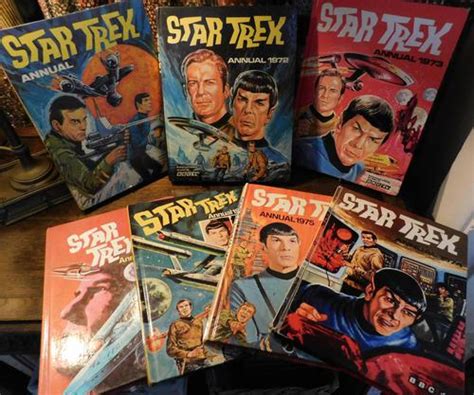 Star Trek Original 1970s Annuals, Seven Editions - 10900 / LA465691