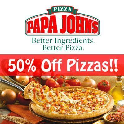 Papa Johns Coupons Canada I Save on Pizza and More