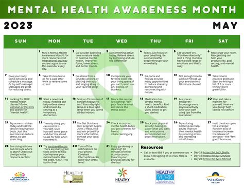 Mental Health Awareness Month 2024 – Community Health Council of Lebanon County