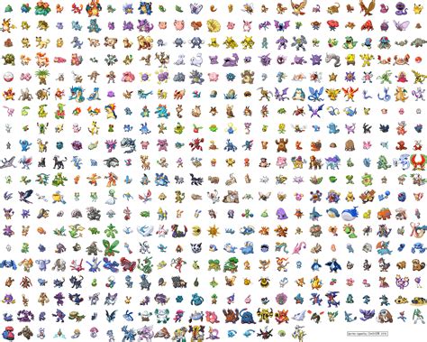 Pokemon HG-SS Sprites by ChriSX698 on DeviantArt