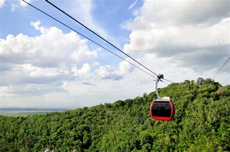 Hat Yai Cable Car. stock photo. Image of high, songkhla - 202764036