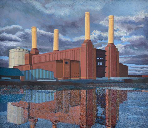 Battersea Power Station. – Oil on Canvas. | Peter J E Matthews