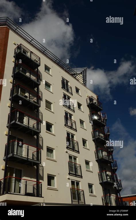 Luxury high rise apartments Portsmouth Stock Photo - Alamy