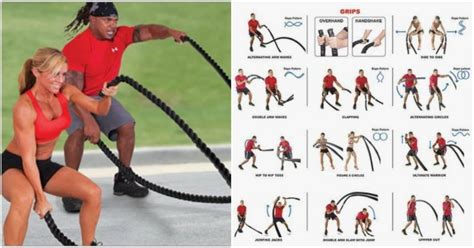 The 20 Minute Battle Ropes Workout To Set Your Muscles On Fire For ...