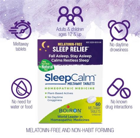 Boiron SleepCalm™ for Sleep Relief | Boiron USA