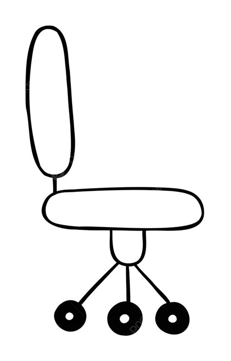 Cartoon Vector Illustration Of Office Chair Clipart Job Armchair Vector ...