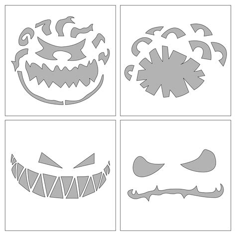 10 Best Free Halloween Printable Labels Blank - printablee.com