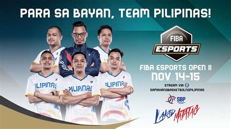 Team Pilipinas Gears Up for FIBA Esports Open on November 14 to 15