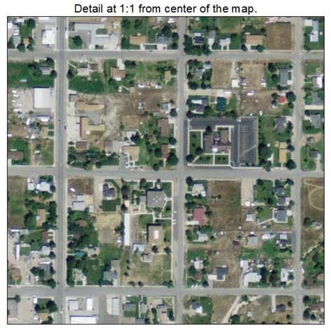 Aerial Photography Map of Fairview, UT Utah