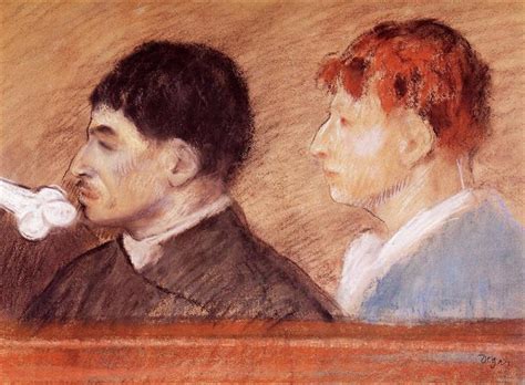 Criminal Physiognomies, 1881 - Edgar Degas - WikiArt.org