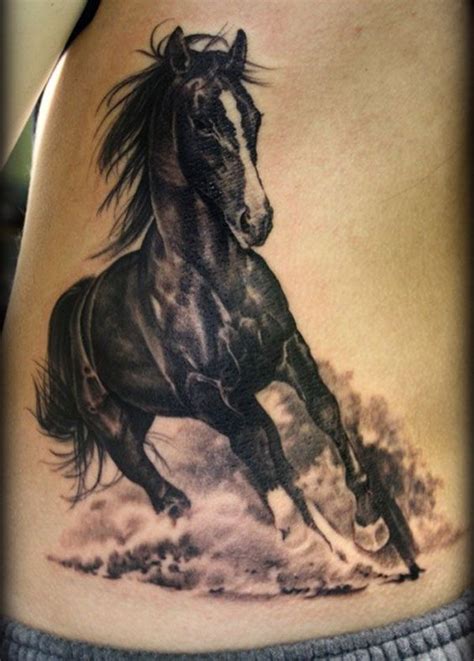 40 Awesome Horse Tattoos | White horses, All black and Work of art