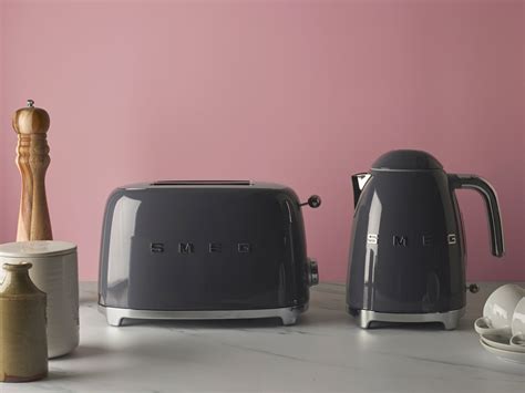 Slate Grey Kettle and Toaster | Kettle and toaster, Kettle and toaster ...