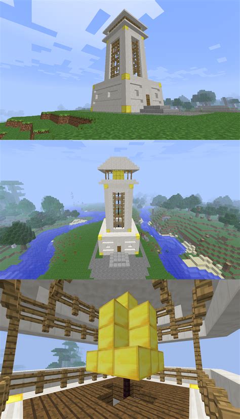 Minecraft - Bell Tower by phyrokyro on deviantART