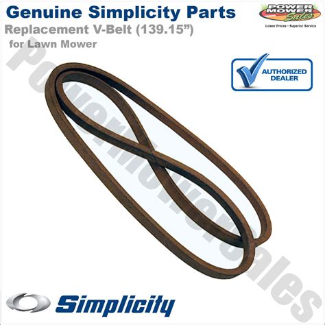 Simplicity Manufacturing Simplicity Snapper V-Belt (48") for Lawn Mowers / ZT 2500 23000 / 1757901YP