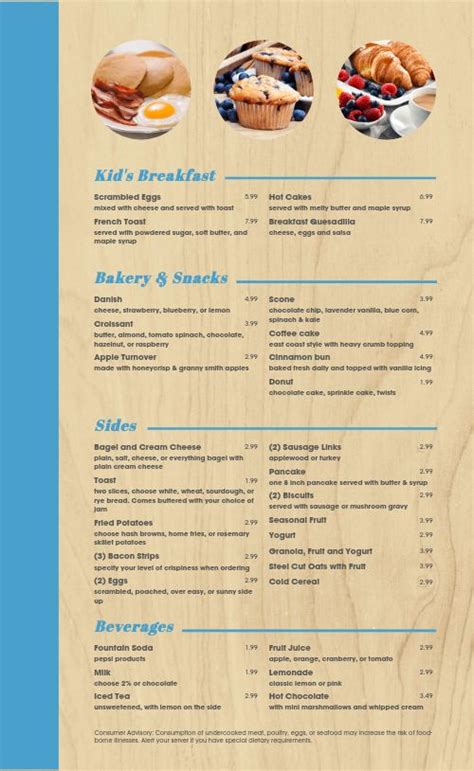 Breakfast Spot Menu Design Template by MustHaveMenus