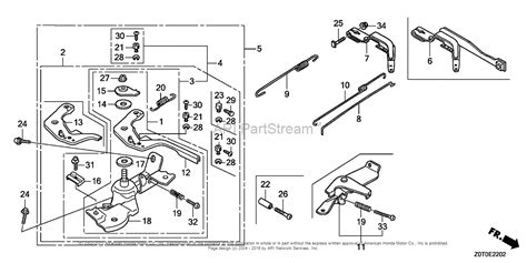 Honda Engines GX160T2 LDW ENGINE, THA, VIN# GCBRT-1000001 Parts Diagram for CONTROL (3)