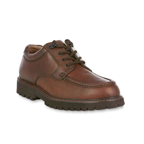 Dockers Men's Glacier Stain Defender Leather Oxford - Brown Wide Width Avail | Shop Your Way ...