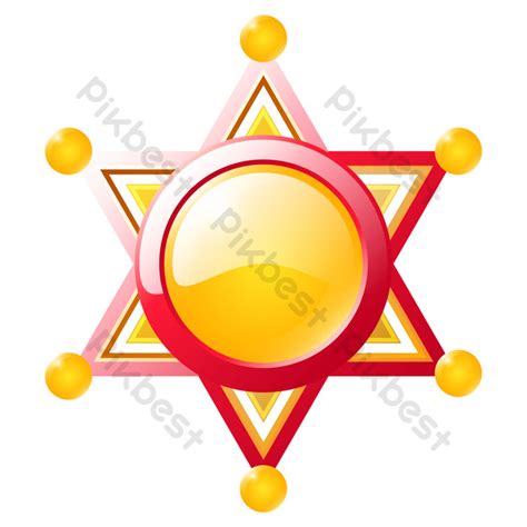 Six-pointed Star Logo Icon PNG Images | AI Free Download - Pikbest