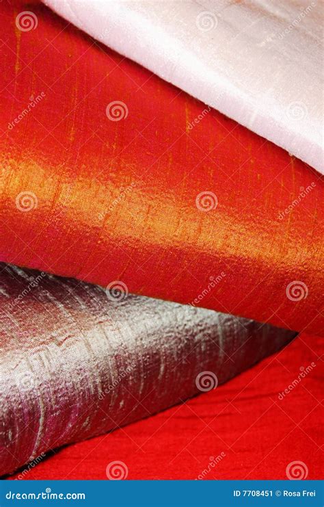 Raw Silk Fabric Stock Image - Image: 7708451