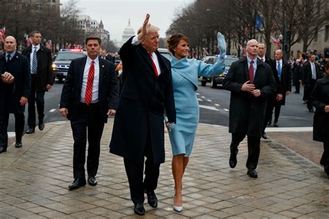 Melania Trump is radiant in white as she shares rare loving display ...