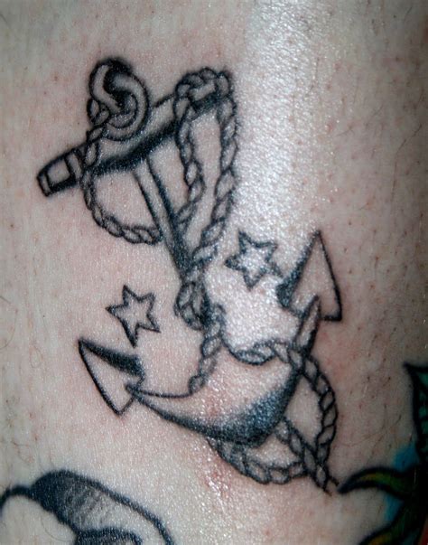 black and white sailor jerry anchor Anchor Tattoo Meaning, Anchor ...