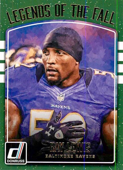 Ray Lewis football card (Baltimore Ravens) 2016 Donruss Legends #21