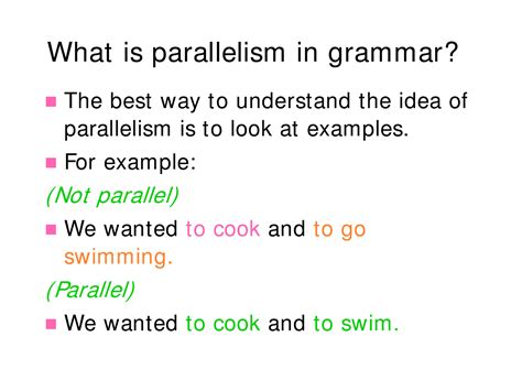 Parallelism - 50+ Examples, Types, Rules, How to write