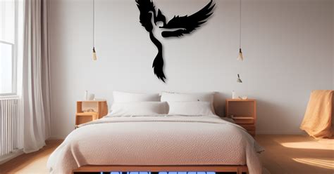Human Phoenix Bird Wall Art by LayerLogic3D | Download free STL model ...