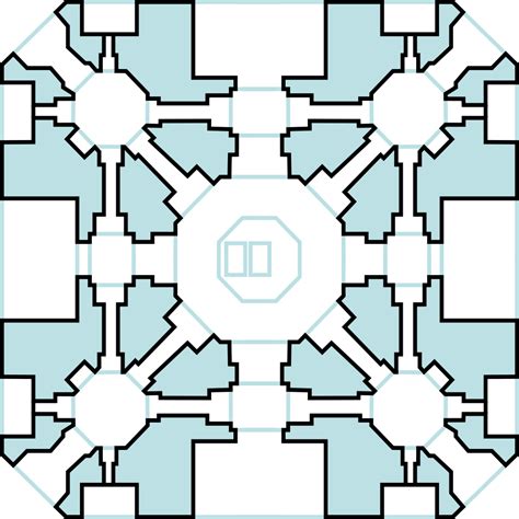 Simplified Diagram of the Taj Mahal Floor Plan | Gabriel's Floorplan ...