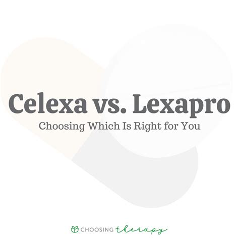 Lexapro vs. Celexa: What to Consider