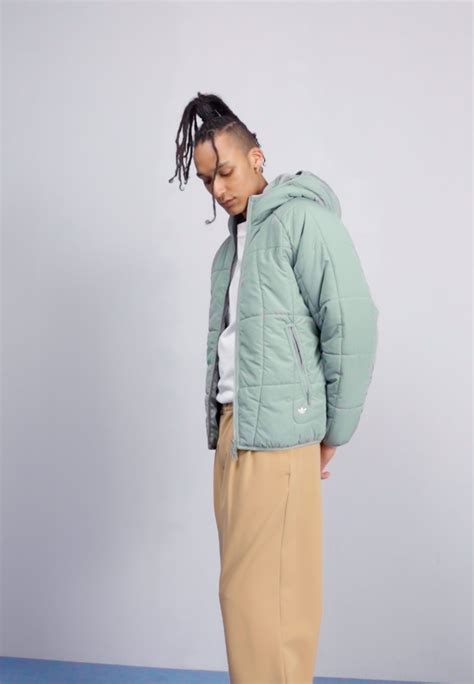 adidas Originals Winter jacket - silver green/mint - Zalando.ie