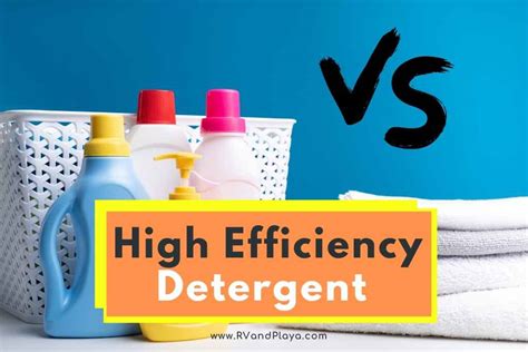 Regular Vs High Efficiency Detergent - How To Know?