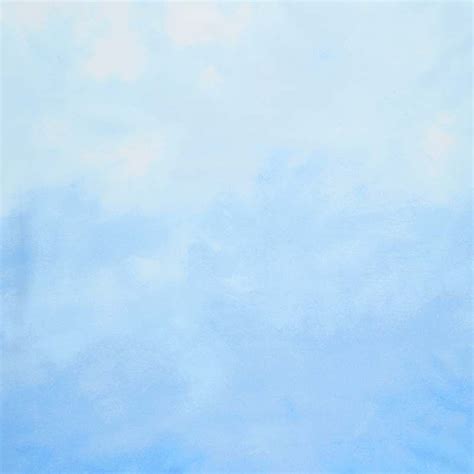 Sky - Ombre Powder Digitally Printed Yardage | Watercolor blue ...