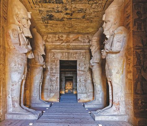 THE TEMPLES AT ABU SIMBEL