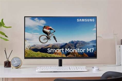 سامسونج تطلق شاشة Smart Monitor التي تعمل أيضاً كتلفزيون ذكي مزود بـ واي فاي - سماعة تك