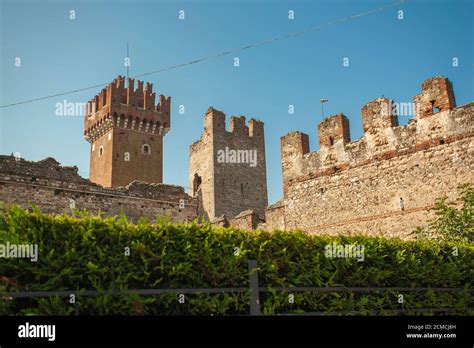 Castle of Lazise 3 Stock Photo - Alamy