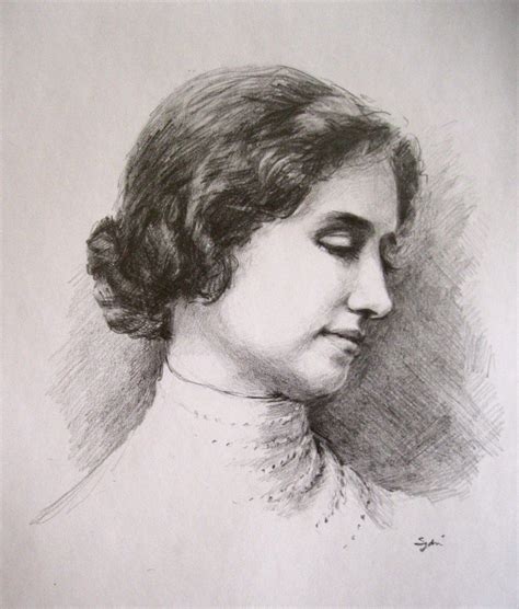 Helen Keller, drawing by Sydni Kruger | Sketches, Pencil sketch ...