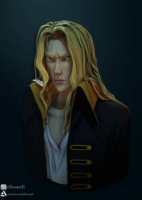 ArtStation - Alucard from Castlevania Series