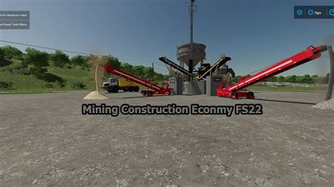 LS22: Mining Construction Economy Terrafarm Edition v 1.0.0.0 Maps Mod für Landwirtschafts ...