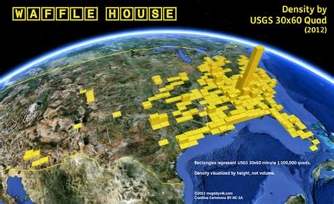 Waffle House Map - Business Insider