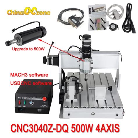 Cnc 3040 Z-dq 3-axis Cnc Router Engraver Ball Screw Cutting Milling Drilling Engraving Machine ...