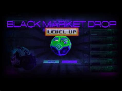 How to get black market drop in rocket league - YouTube