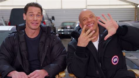 Fast 9 | On set with Vin Diesel and John Cena - YouTube