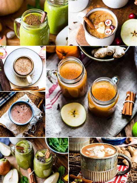 15 Festive Drinks for Fall - hot, cold and pumpkin too!