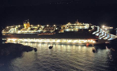 Costa Concordia Disaster: New Photos Show Ship Hours After It Ran ...