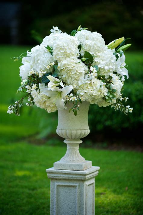 Ceremony Flowers | Ceremony flowers, Church flower arrangements, Alter ...